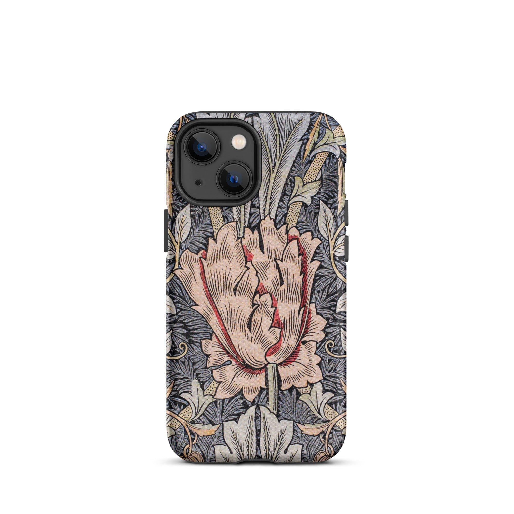 Honeysuckle - William Morris Floral Art Iphone Case, 13 Mini / Matte, Floral Patterned Phone Case