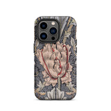 Honeysuckle - William Morris Floral Art Iphone Case 14 Pro / Matte Floral Patterned Phone Case William Morris’s Botanical Reverie,