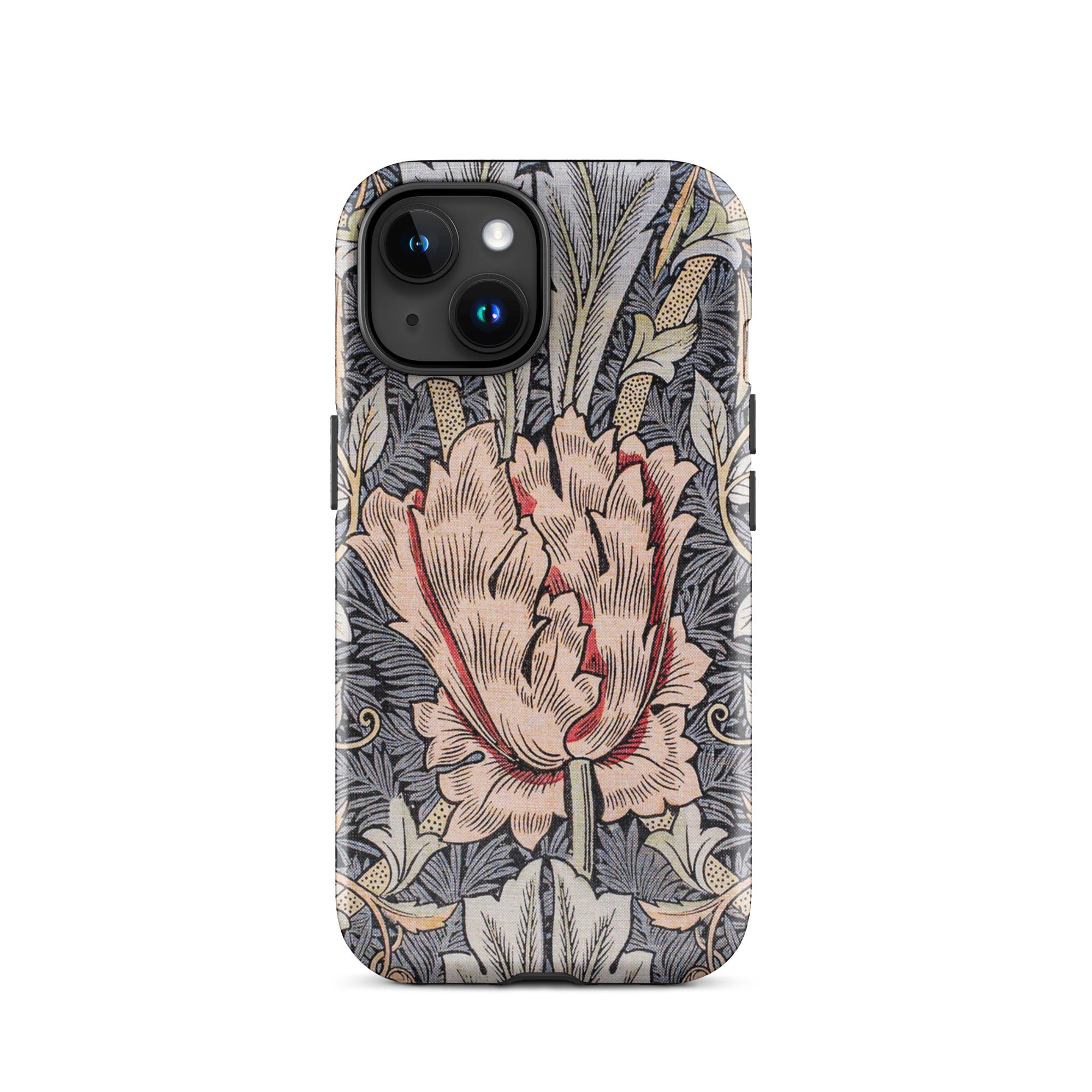 Honeysuckle - William Morris Floral Art Iphone Case, 15 / Matte, Floral Patterned Phone Case