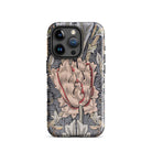 Honeysuckle - William Morris Floral Art Iphone Case, 15 Pro / Matte, Floral Patterned Phone Case