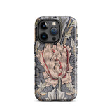 Honeysuckle - William Morris Floral Art Iphone Case, 15 Pro / Matte, Floral Patterned Phone Case