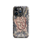 Honeysuckle - William Morris Floral Art Iphone Case, 15 Pro / Matte, Floral Patterned Phone Case