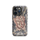 Honeysuckle - William Morris Floral Art Iphone Case, 15 Pro / Tough Phone, Floral Patterned Phone Case