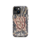 Honeysuckle - William Morris Floral Art Iphone Case, 15 / Tough Phone, Floral Patterned Phone Case