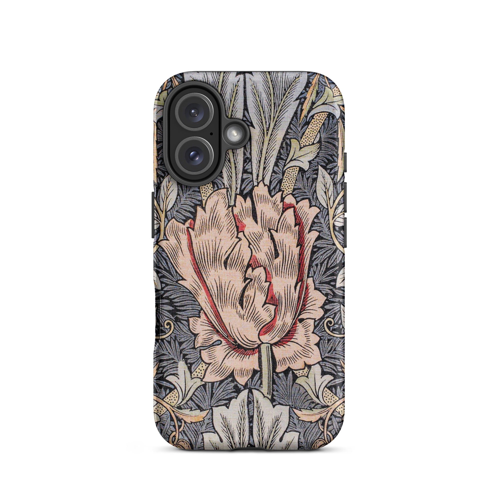 Honeysuckle - William Morris Floral Art Iphone Case, 16 / Matte, Floral Patterned Phone Case