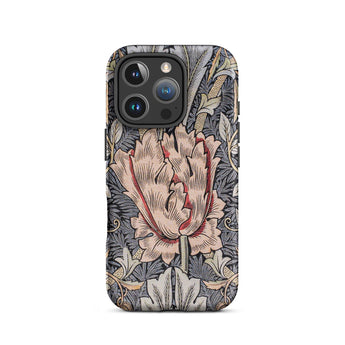 Honeysuckle - William Morris Floral Art Iphone Case 16 Pro / Matte Patterned Phone Morris’s Botanical Reverie, Decorative, Iconic Design