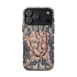 Honeysuckle - William Morris Floral Art Iphone Case, William Morris’s Botanical Reverie, Morris’s Decorative Floral, Iconic Honeysuckle