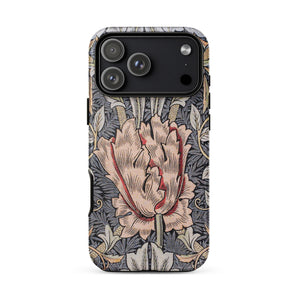 Honeysuckle - William Morris Floral Art Iphone Case 17 Pro Max / Matte Iphone 12 Pro Max Case Floral Design Pink William Morris’s Botanical