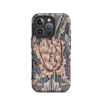 Honeysuckle - William Morris Floral Art Iphone Case 16 Pro / Matte Floral Patterned Phone Case William Morris’s Botanical Reverie,