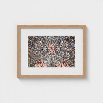 Honeysuckle - William Morris Floral Art Print / Canvas Morris’s Botanical, Wonderland, Decorative Prints