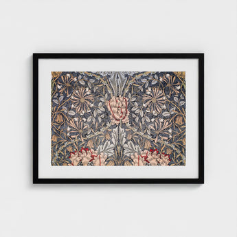 Honeysuckle - William Morris Floral Art Print / Canvas Morris’s Botanical, Wonderland, Decorative Prints