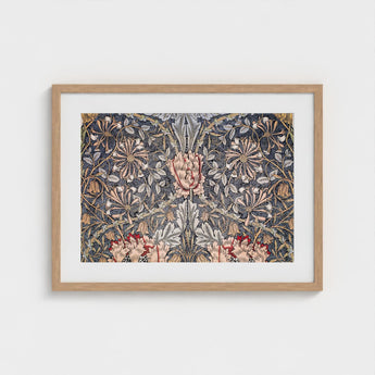 Honeysuckle - William Morris Floral Art Print / Canvas Morris’s Botanical, Wonderland, Decorative Prints