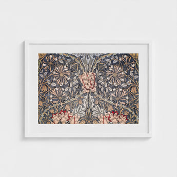 Honeysuckle - William Morris Floral Art Print / Canvas Morris’s Botanical, Wonderland, Decorative Prints