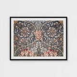 Honeysuckle - William Morris Floral Art Print / Canvas Morris’s Botanical, Wonderland, Decorative Prints