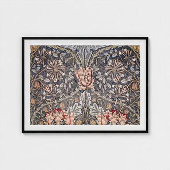 Honeysuckle - William Morris Floral Art Print / Canvas Morris’s Botanical, Wonderland, Decorative Prints