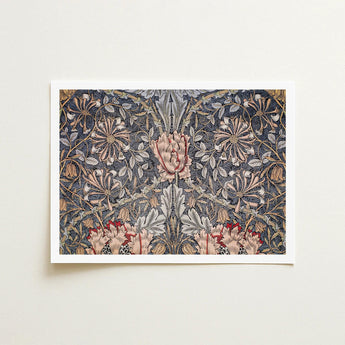 Honeysuckle - William Morris Floral Art Print / Canvas Morris’s Botanical, Wonderland, Decorative Prints
