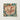 Square Canvas Detailed Floral Design Cream Red Teal William Morris’s Artistry, Honeysuckle Print, Morris Arts