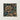 Square Canvas Rich Navy Blue Background Intricate Floral William Morris, Honeysuckle Pattern Art, Victorian Elegance