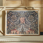 Honeysuckle William Morris Floral Art Print, Framed William Morris Style Floral Art Print Ornate Pattern