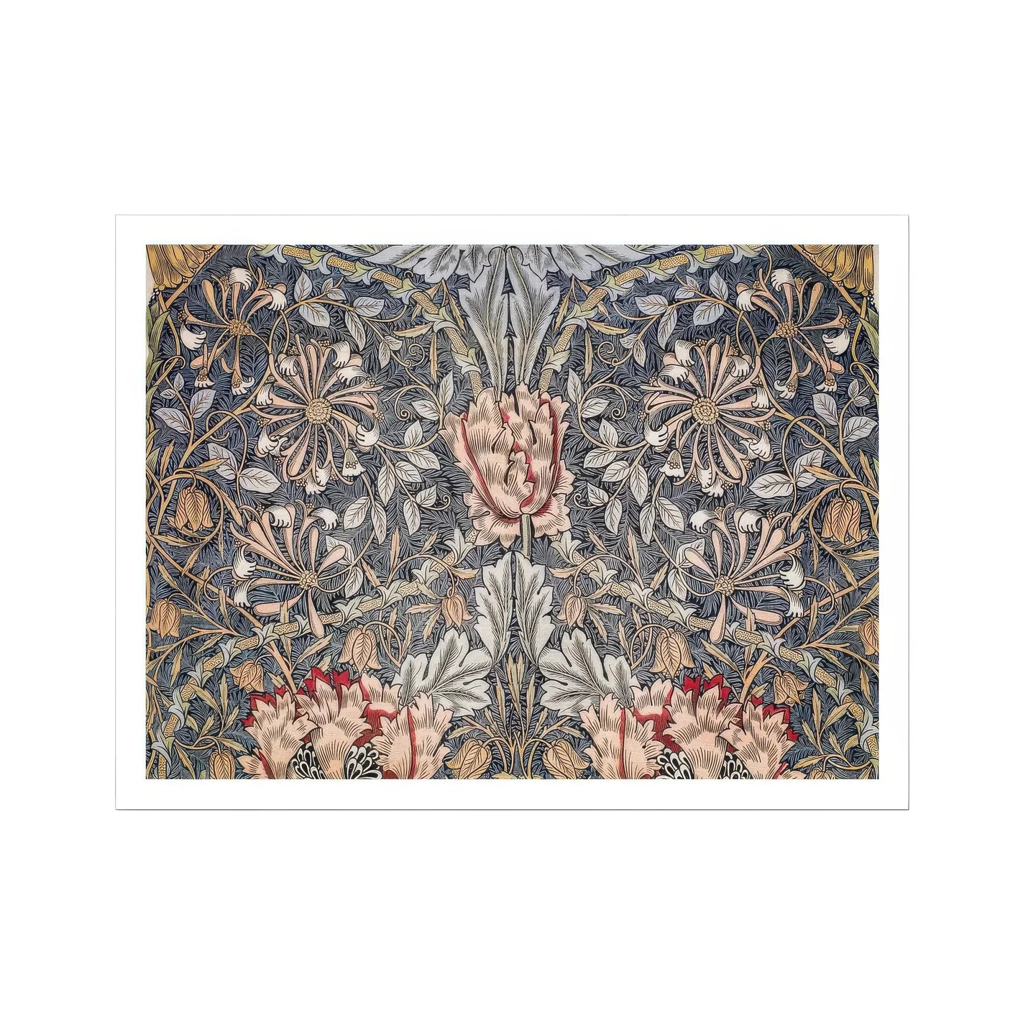 Honeysuckle - William Morris Floral Art Print Posters Prints & Visual Artwork