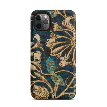 Honeysuckle - William Morris Floral Iphone Case, 11 Pro Max / Matte, Floral Patterned Phone Case