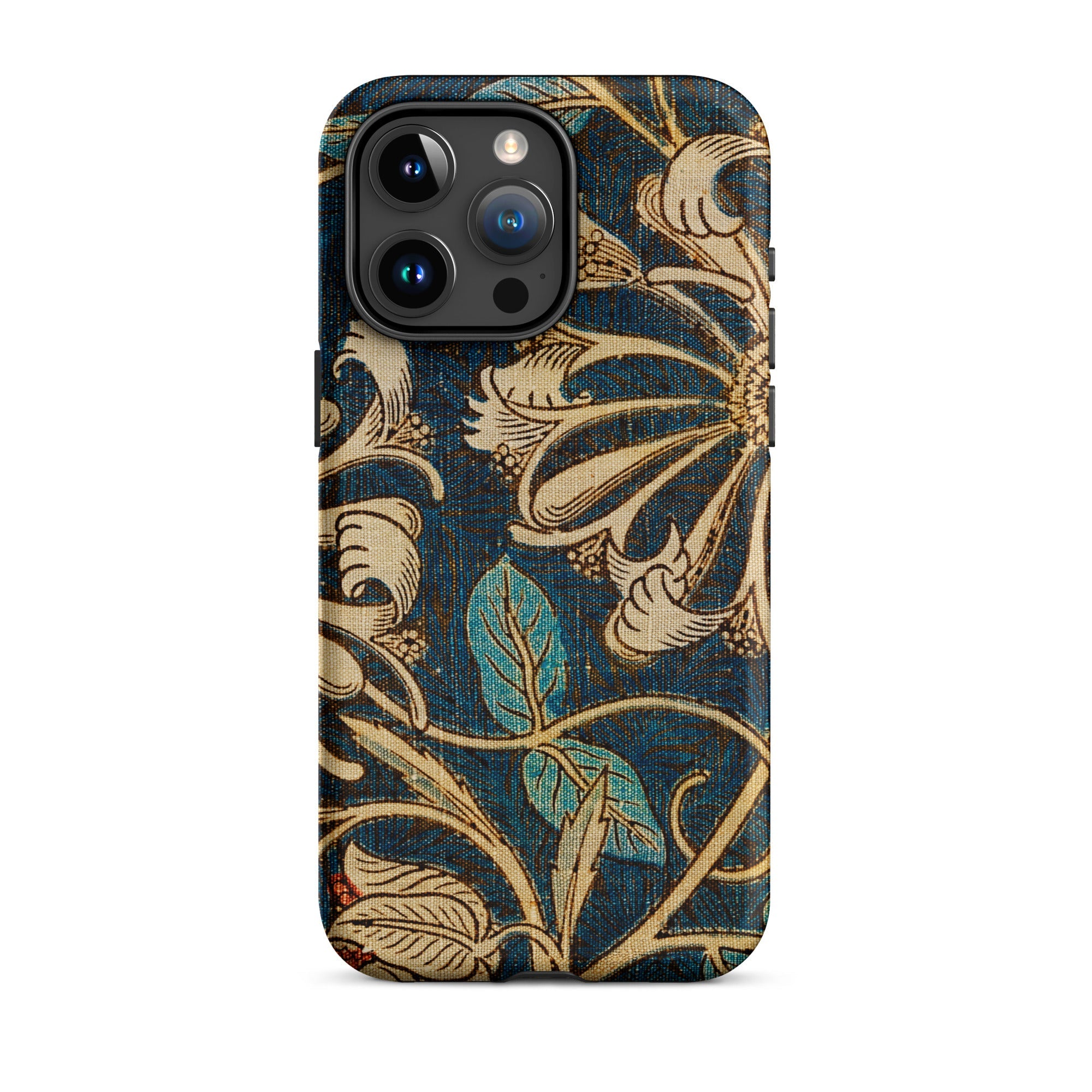 Honeysuckle William Morris Floral Iphone Case, 15 Pro Max / Matte, Floral Patterned Phone Case