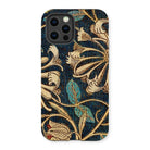 Honeysuckle - William Morris Floral Iphone Case, 13 Pro / Matte, Kite-534119697, Floral-patterned Phone Case Vintage Art Nouveau Design