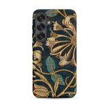Honeysuckle - William Morris Floral Phone Case, Samsung Galaxy S25 Plus / Matte, Mobile Cases, Toby Leon