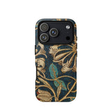 Honeysuckle - William Morris Floral Phone Case Iphone 17 Pro / Matte Iphone 12 Pro Max Case Floral Design Dark William Morris’s Fantasia,