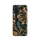 Honeysuckle William Morris Floral Samsung Case, Galaxy S20 / Matte, Smartphone Case Intricate Dark Blue Gold Teal Floral