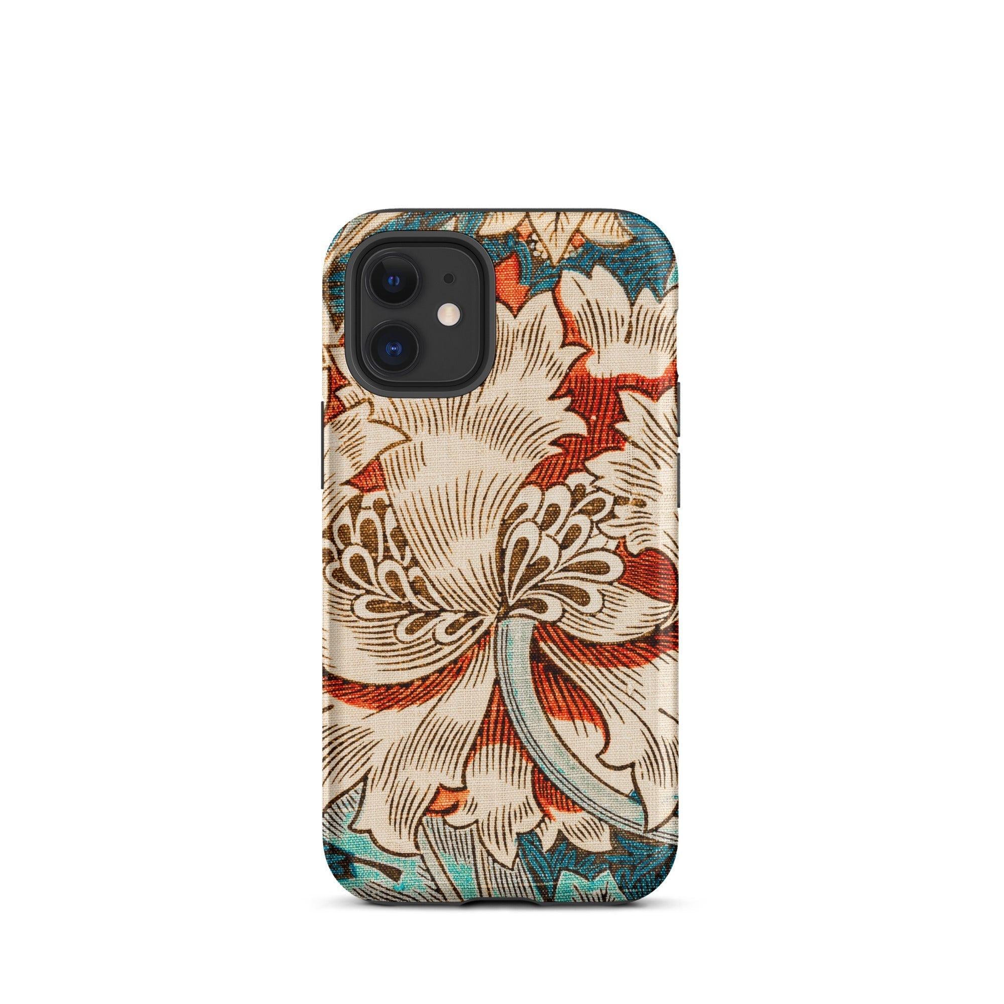 Honeysuckle - William Morris Iphone Case, 12 Mini / Matte, Floral Patterned Phone Case