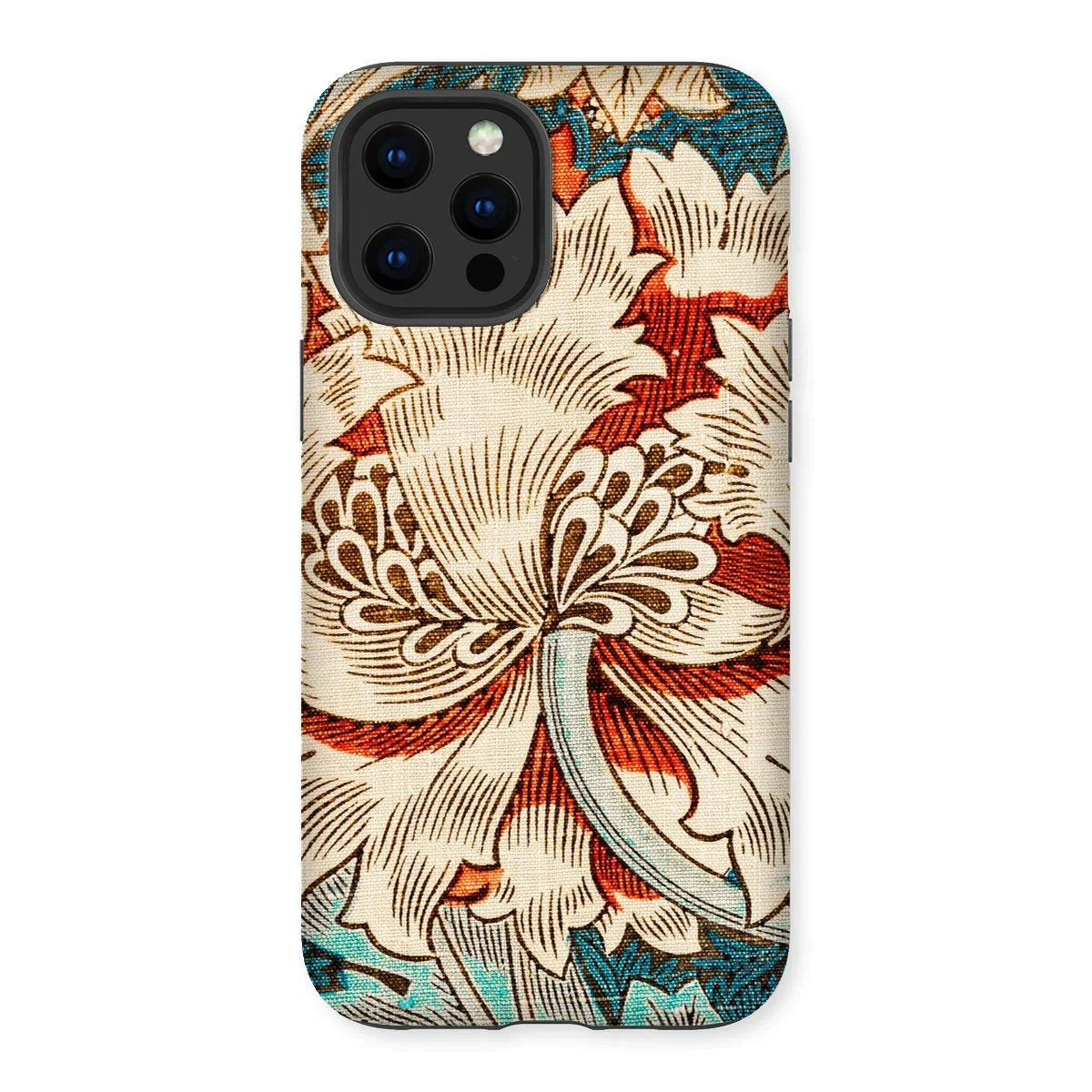 Honeysuckle - William Morris Iphone Case, 13 Pro Max / Matte, Floral-patterned Iphone Case Ornate Vintage-style Flower Design
