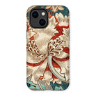 Honeysuckle - William Morris Iphone Case, 14 Plus / Matte, Floral-patterned Phone Case Ornate Vintage-style Flower Design