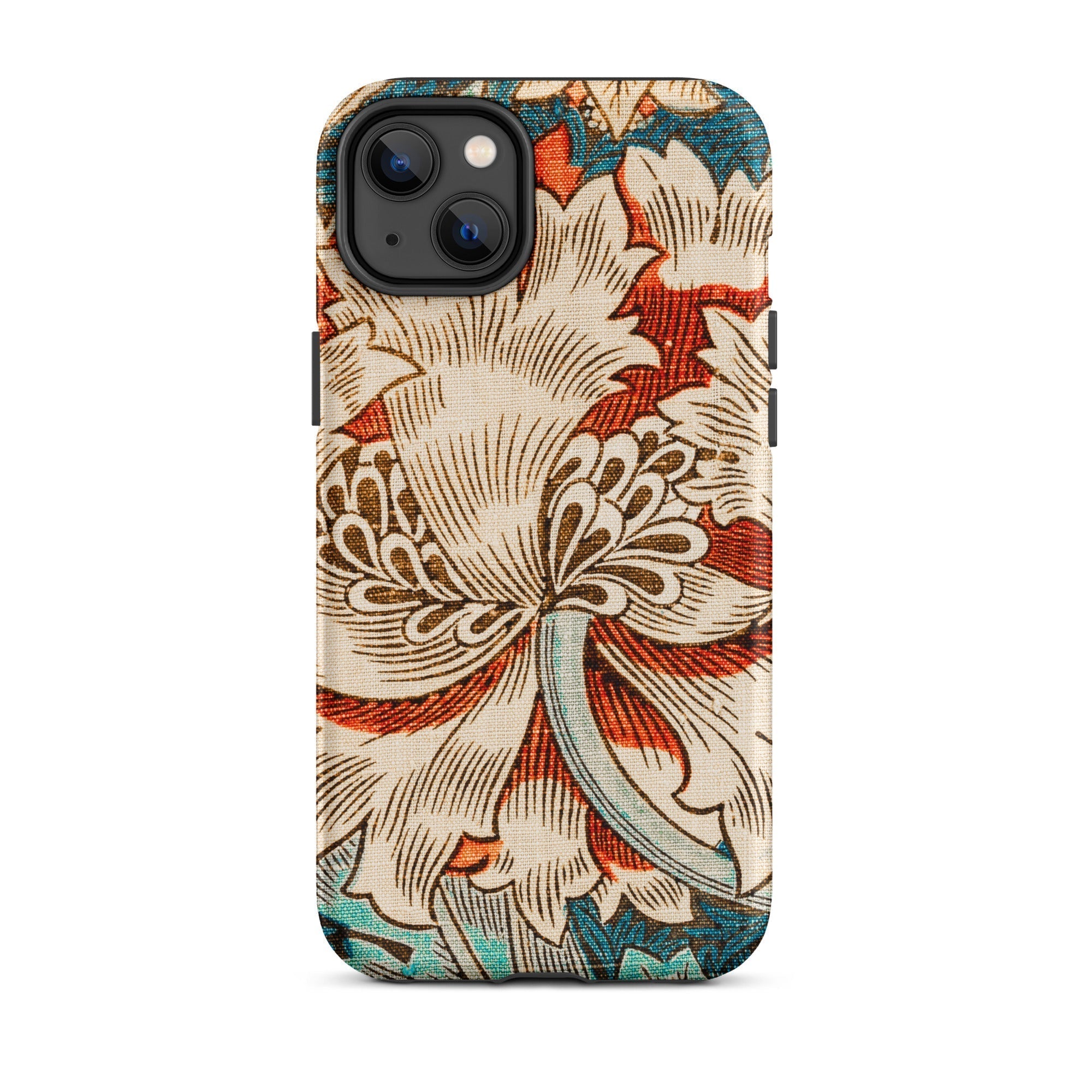Honeysuckle - William Morris Iphone Case, 14 Plus / Tough Phone, Floral Patterned Phone Case