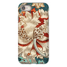 Honeysuckle - William Morris Iphone Case, 8 / Matte, Floral-patterned Phone Case Ornate Cream-colored Bloom Red Accents