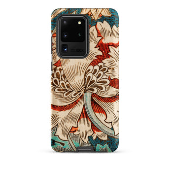 Honeysuckle - William Morris Samsung Case, Galaxy S20 Ultra / Matte, Smartphone Case Floral Pattern