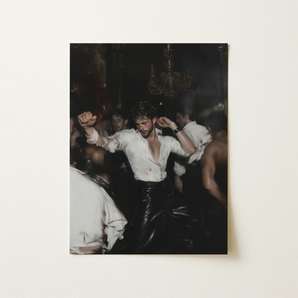 Hooked - Circuit Gay Afterparty Art Print / Canvas, 12x16’’ / 31x41cm / Unframed / no Border, Posters Prints & Visual Artwork, Toby Leon