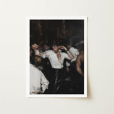 Hooked - Circuit Gay Afterparty Art Print / Canvas Framed Man Elegant White Shirt Glossy Underground, Prints
