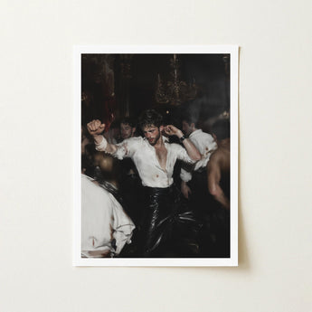 Hooked - Circuit Gay Afterparty Art Print / Canvas Framed Man Elegant White Shirt Glossy Underground, Prints
