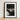 Black-framed Art Print Man White Shirt Shiny Black Circuit Gay Underground