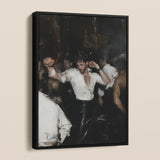 Hooked - Circuit Gay Afterparty Framed Canvas, Framed Painting Man Party