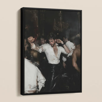 Hooked - Circuit Gay Afterparty Framed Canvas, Framed Painting Man Party