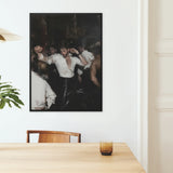 Hooked - Circuit Gay Afterparty Framed Canvas, Framed Party Scene Print