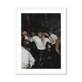 Hooked - Circuit Gay Underground Art Print, Framed Painting Man Crowd