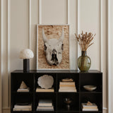 Stampa d'arte Horned Skull / Tela, Poster, stampe e opere d'arte visiva, Toby Leon