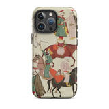 A Horse Market - Islamic School Iphone Case, 16 Pro Max / Matte, Phone Case Historical Figures Horseback