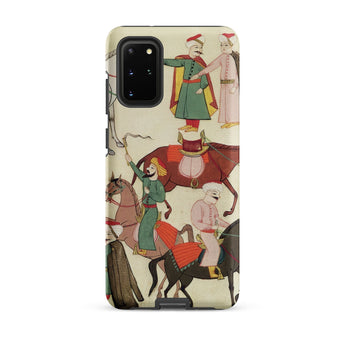 A Horse Market - Islamic School Phone Case Samsung Galaxy S20 Plus / Matte Phone Case Detailed Illustration Historical Figures Horseback