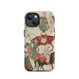 A Horse Market - Islamic School Phone Case Iphone 14 / Matte Iphone Case Historical Figures Islamic School Iphone, Dust-flecked Hush, Horse