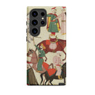 A Horse Market Islamic School Samsung Case, Galaxy S24 Ultra / Matte, Phone Case Historical Painting People Horseback