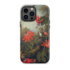 Hummingbird and Passionflowers - Martin Johnson Heade Iphone Case, 13 Pro Max / Matte, Hummingbird Passionflower Phone Case